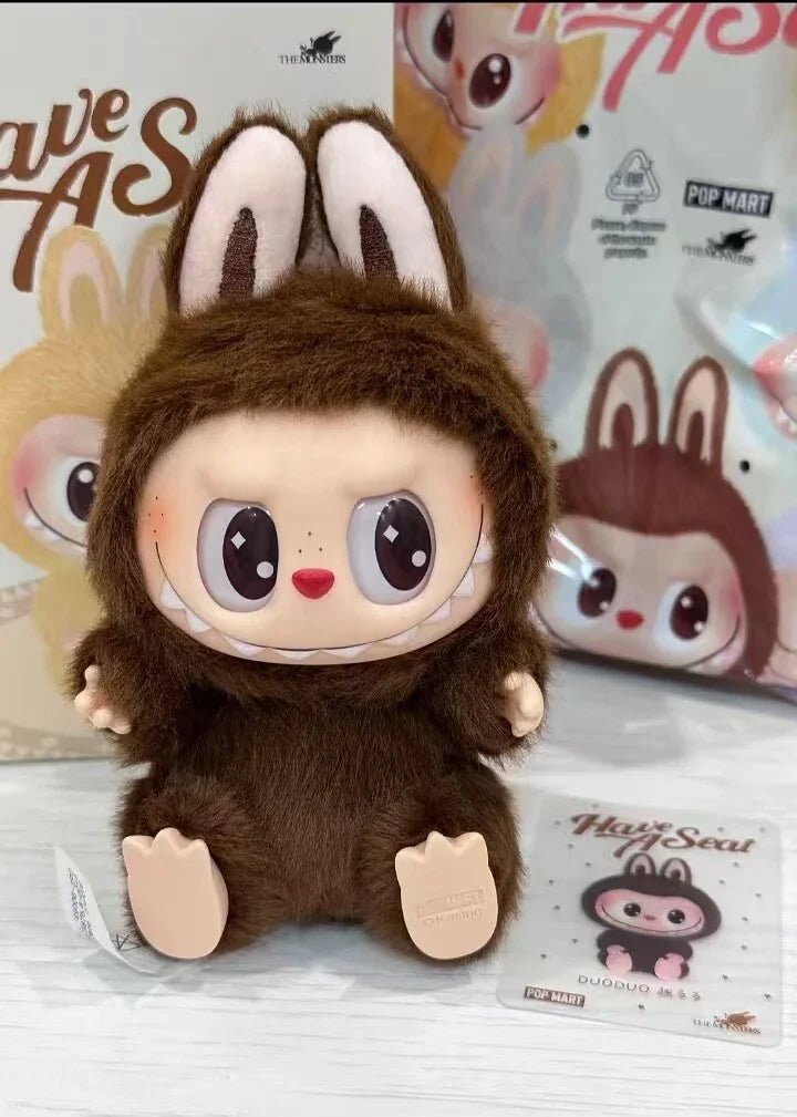 Labubu DUODUO seated display & care guide - Afewvibe