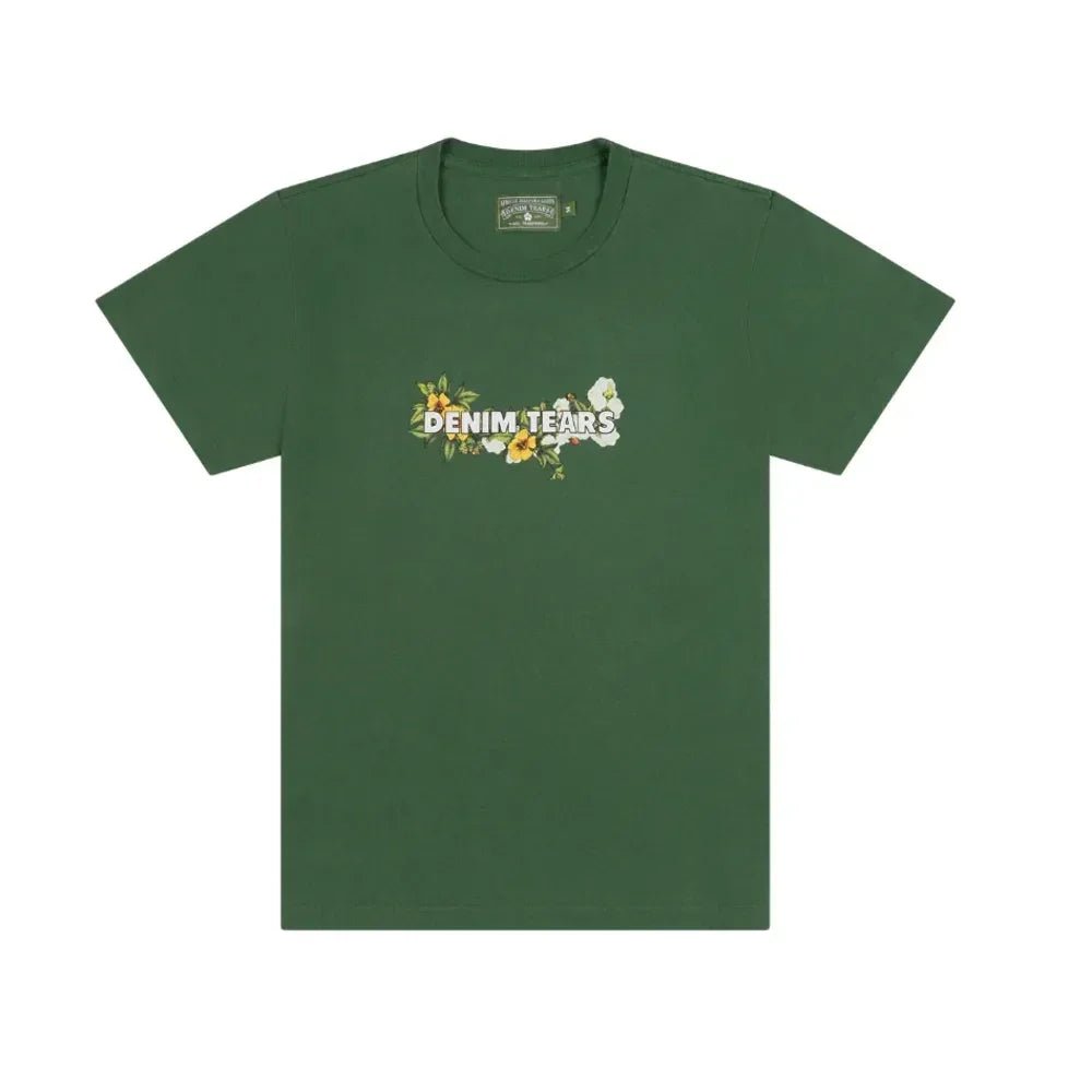 Where to buy Denim Tears Logo Tee Green - Afewvibe