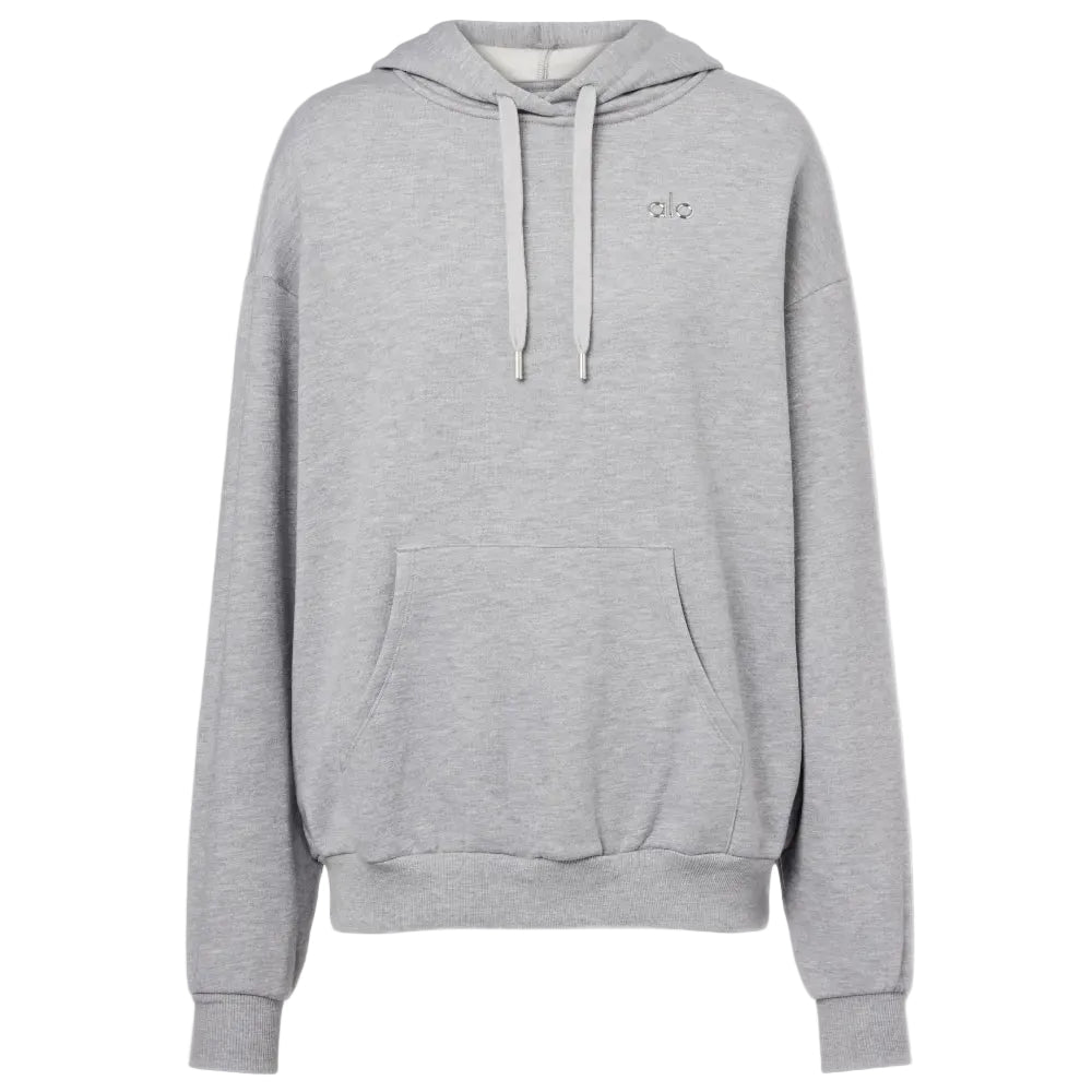 Alo Accolade Hoodie Athletic Heather Grey - Afewvibe