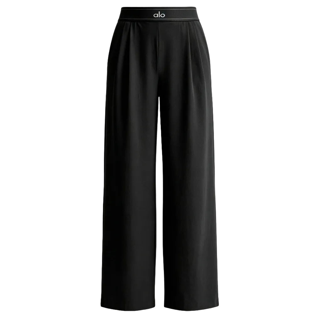 Alo Suit Up Trouser Regular Black - Afewvibe