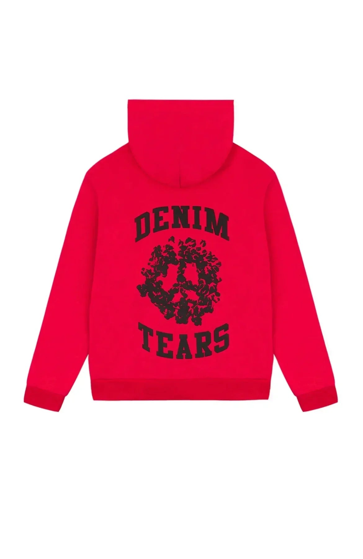 Denim Tears Denim University Zip Hoodie SS24 Red - Afewvibe