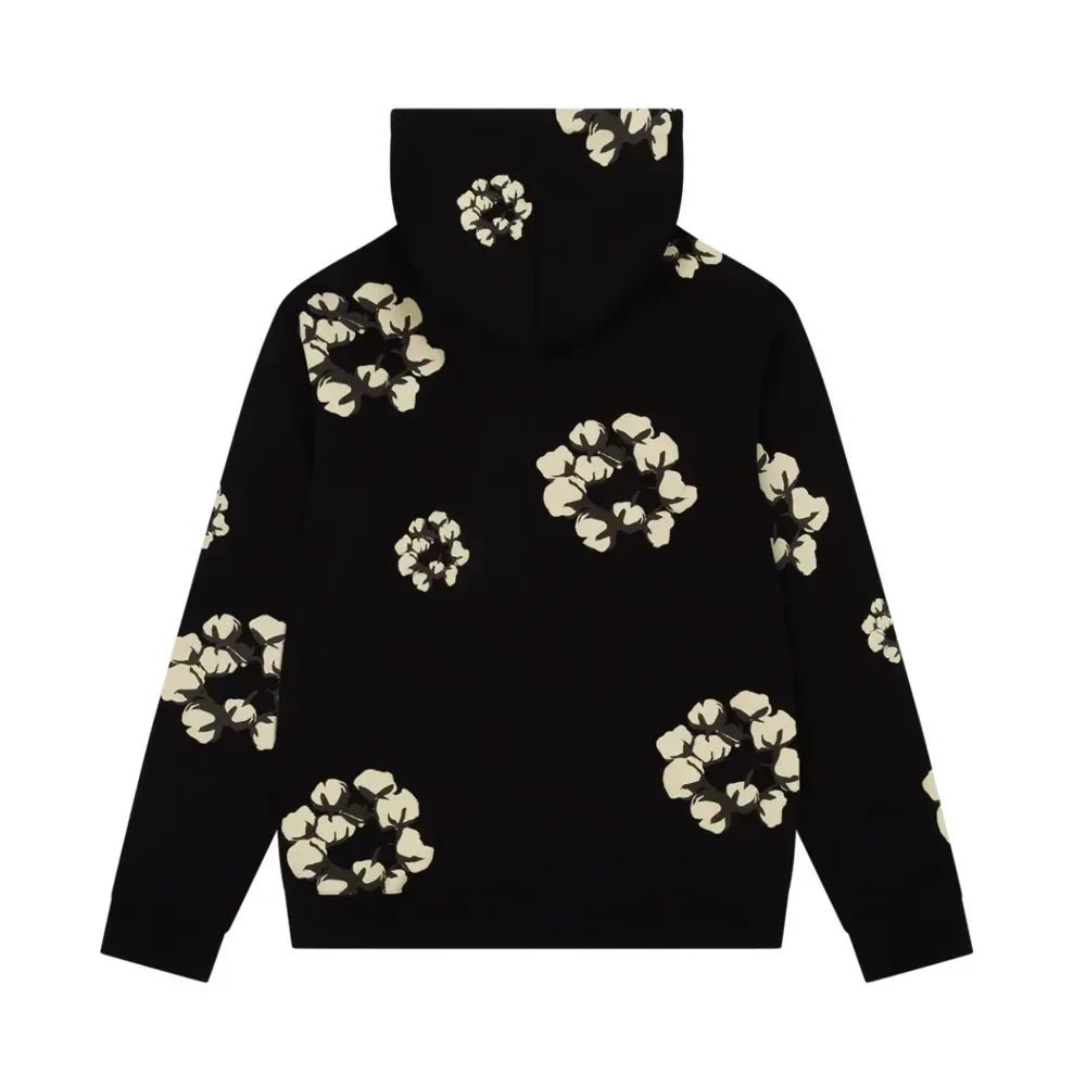 Denim Tears x CPFM Cactus Tears Wreath Hoodie Black - Afewvibe