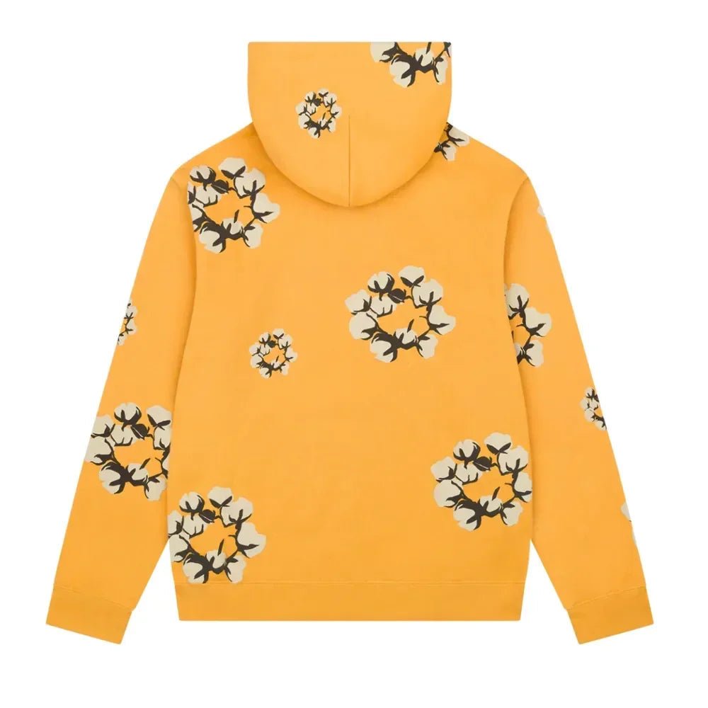 Denim Tears xCPFM Cactus Tears Wreath Hoodie Yellow - Afewvibe