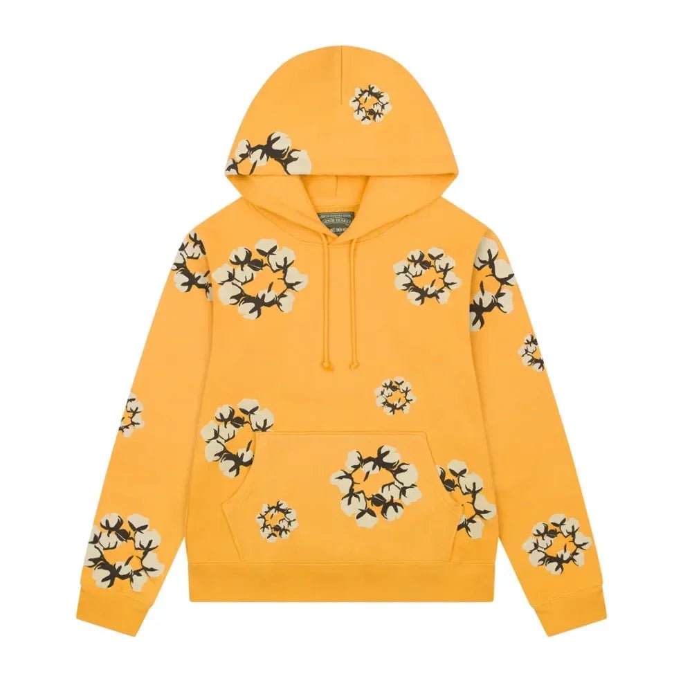 Denim Tears xCPFM Cactus Tears Wreath Hoodie Yellow - Afewvibe