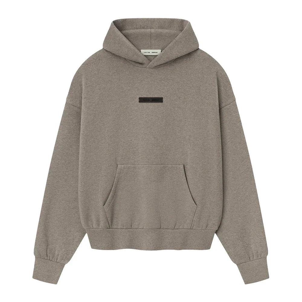Fear of God Essentials Classic Fit Fleece Hoodie Homestead Heather - Afewvibe