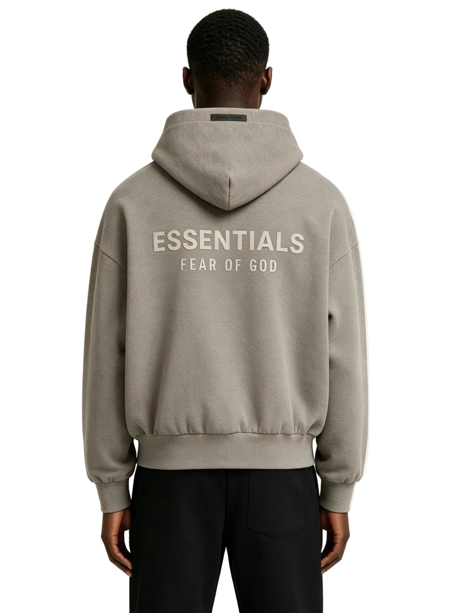 Fear of God Essentials Classic Fit Fleece Hoodie Homestead Heather - Afewvibe