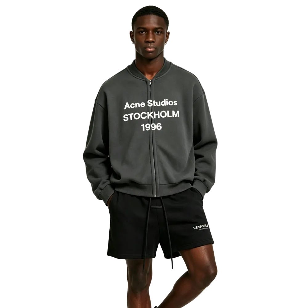 Fear of God Essentials Classic Sweatshorts Jet Black - Afewvibe