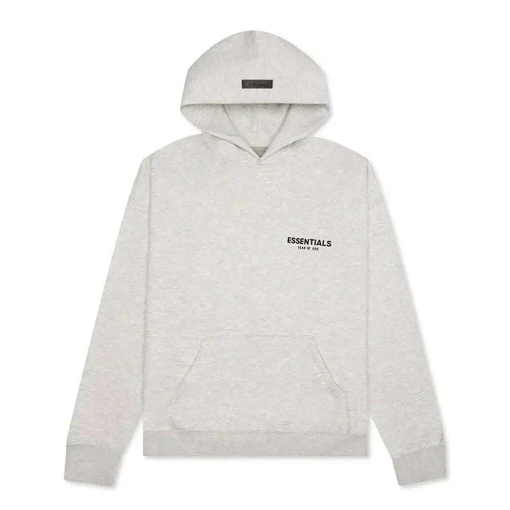 Fear of God Essentials Core Collection Hoodie Light Oatmeal - Afewvibe