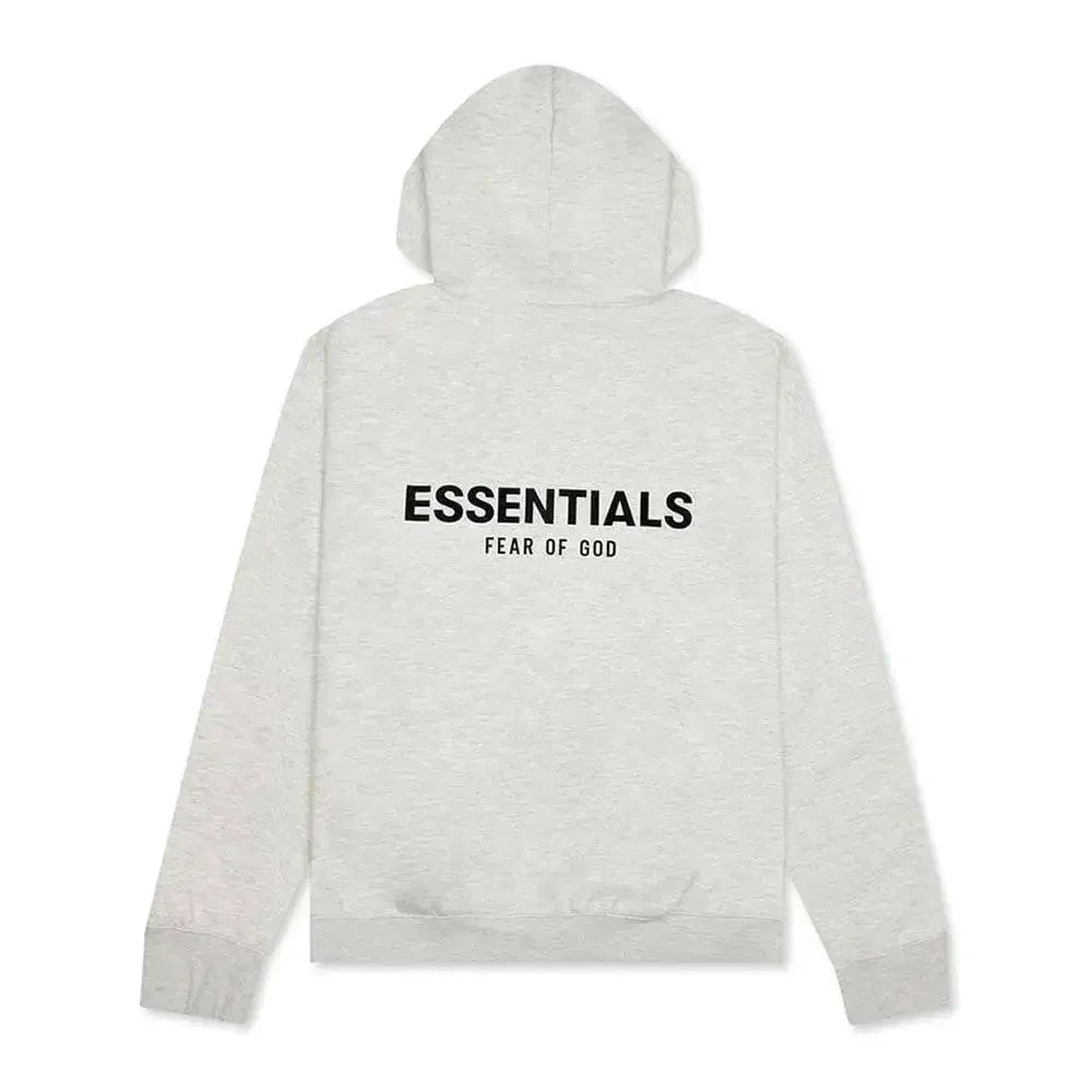 Fear of God Essentials Core Collection Hoodie Light Oatmeal - Afewvibe