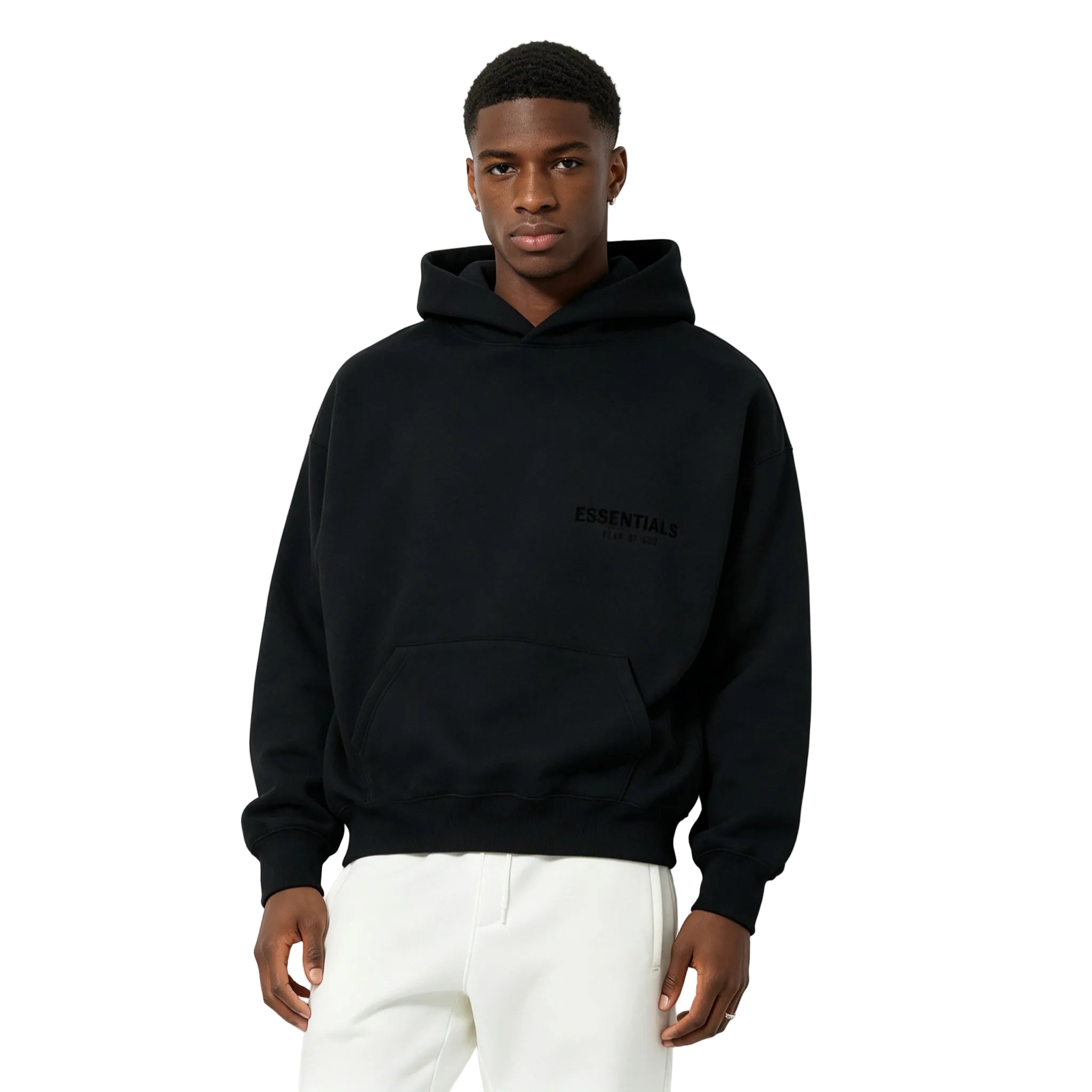Fear of God Essentials Core Collection Hoodie Stretch Limo - Afewvibe