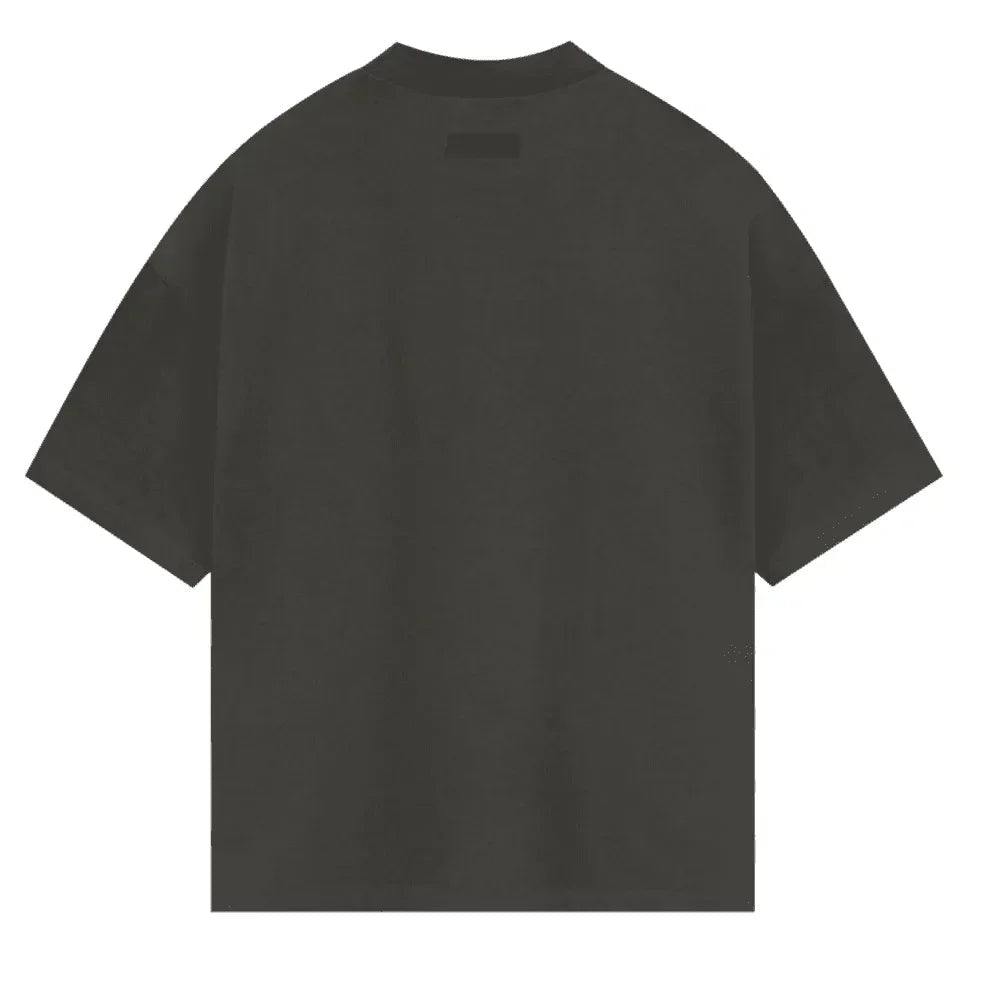 Fear of God Essentials Heavy Jersey Short - Sleeve Tee Ink - Afewvibe