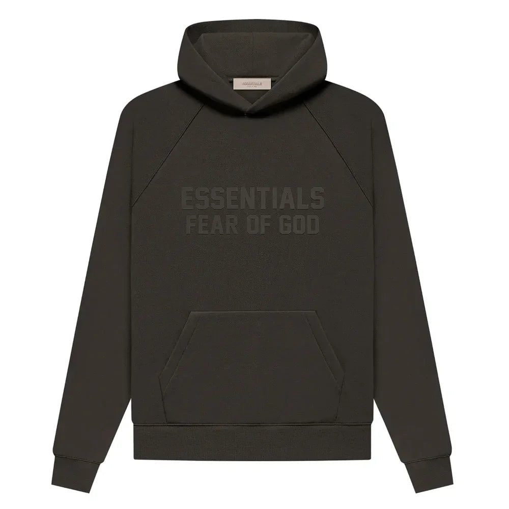 Fear of God Essentials Hoodie Off Black - Afewvibe