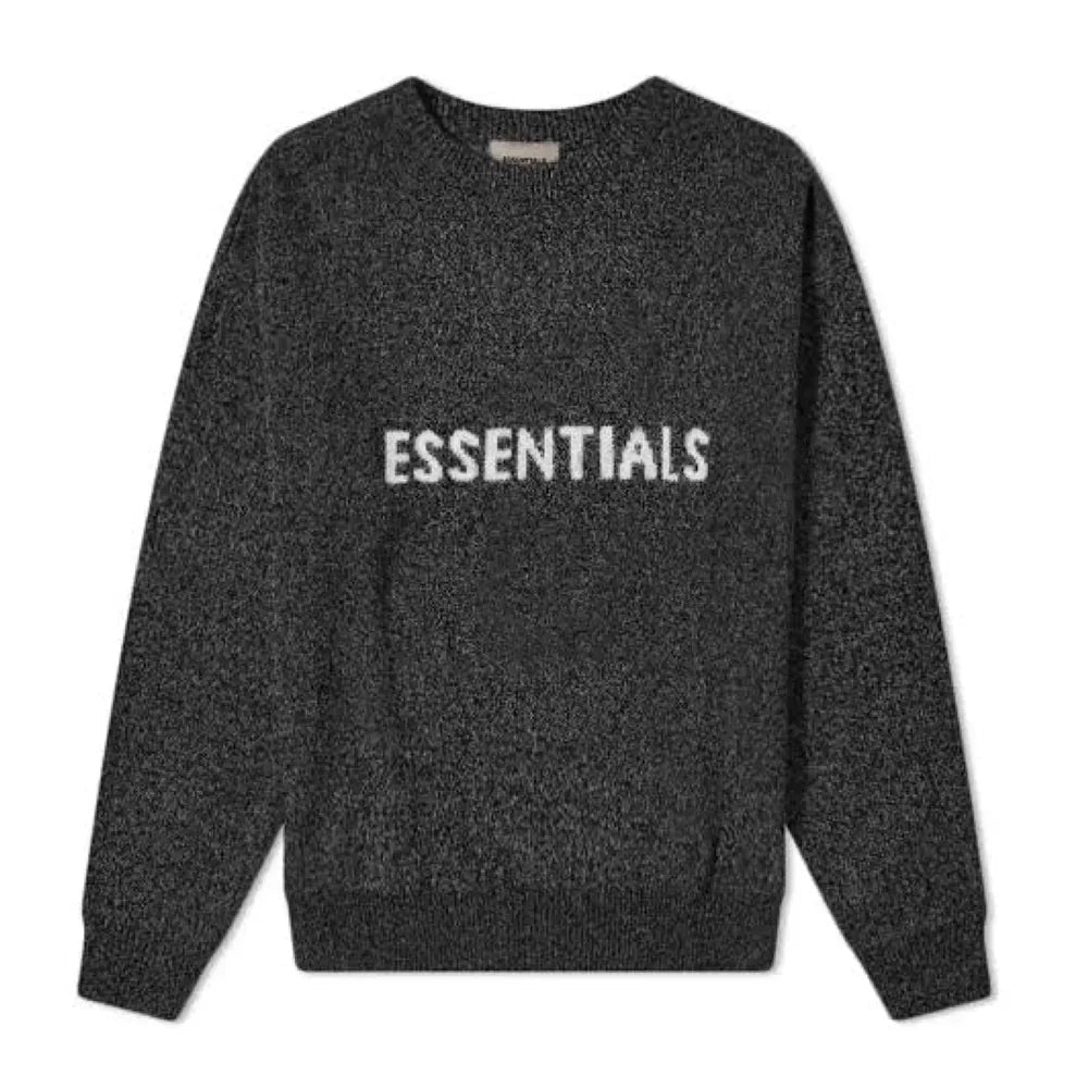Fear of God Essentials Knit Sweater Black - Afewvibe