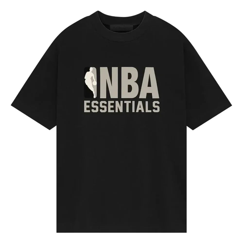 Fear of God Essentials NBA Tee SS25 Black - Afewvibe