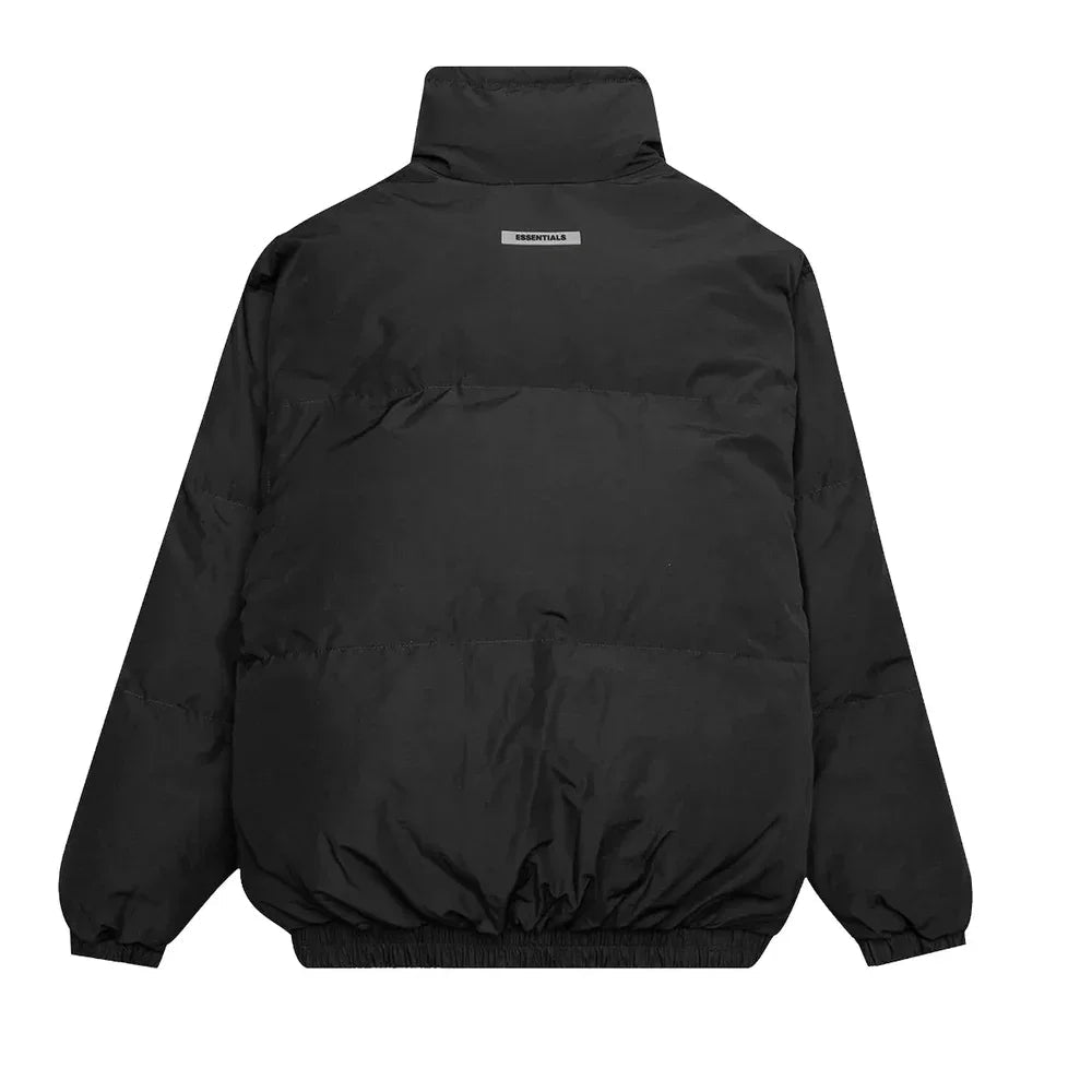 Fear of God Essentials Puffer Jacket Black - Afewvibe