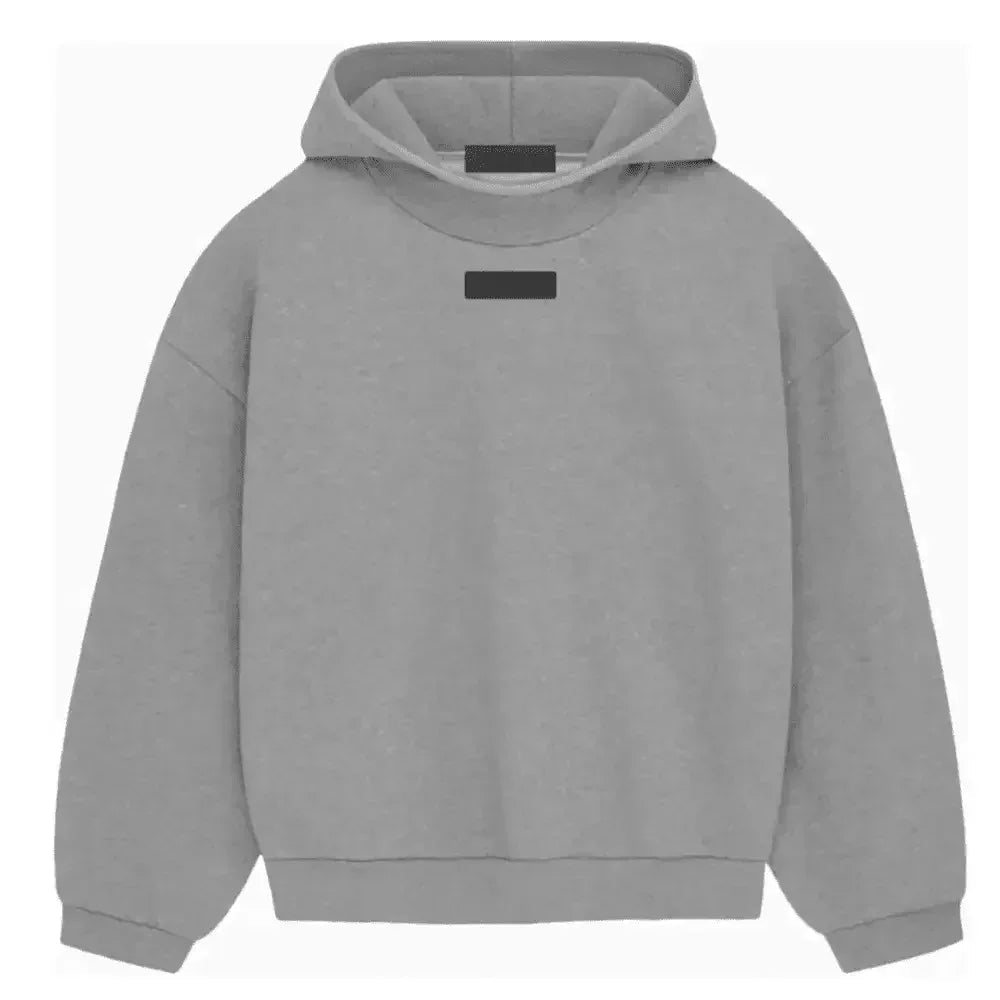 Fear of God Essentials Pullover Hoodie Dark Heather Oatmeal - Afewvibe