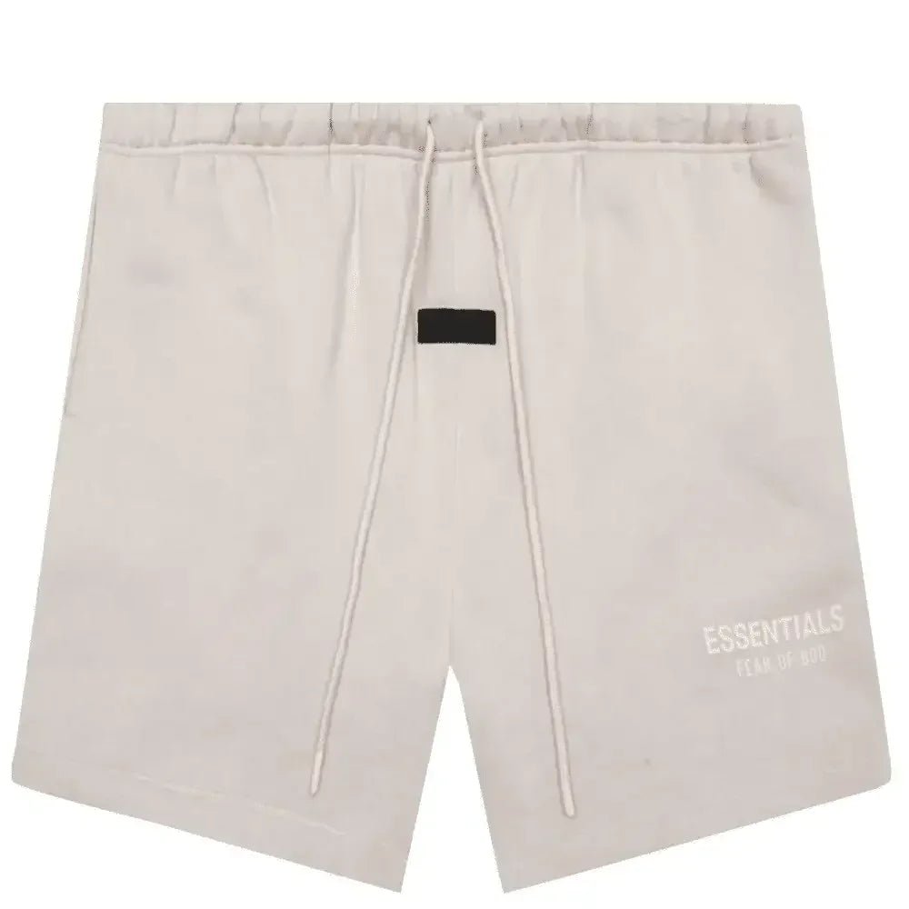 Fear of God Essentials Sweatshort Silver Cloud - Afewvibe