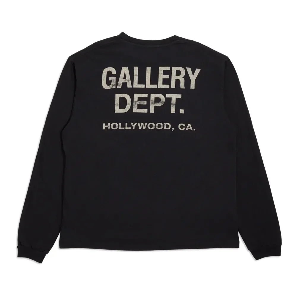 Gallery Dept. Art That Kills Reversible L/S Tee Black - Afewvibe