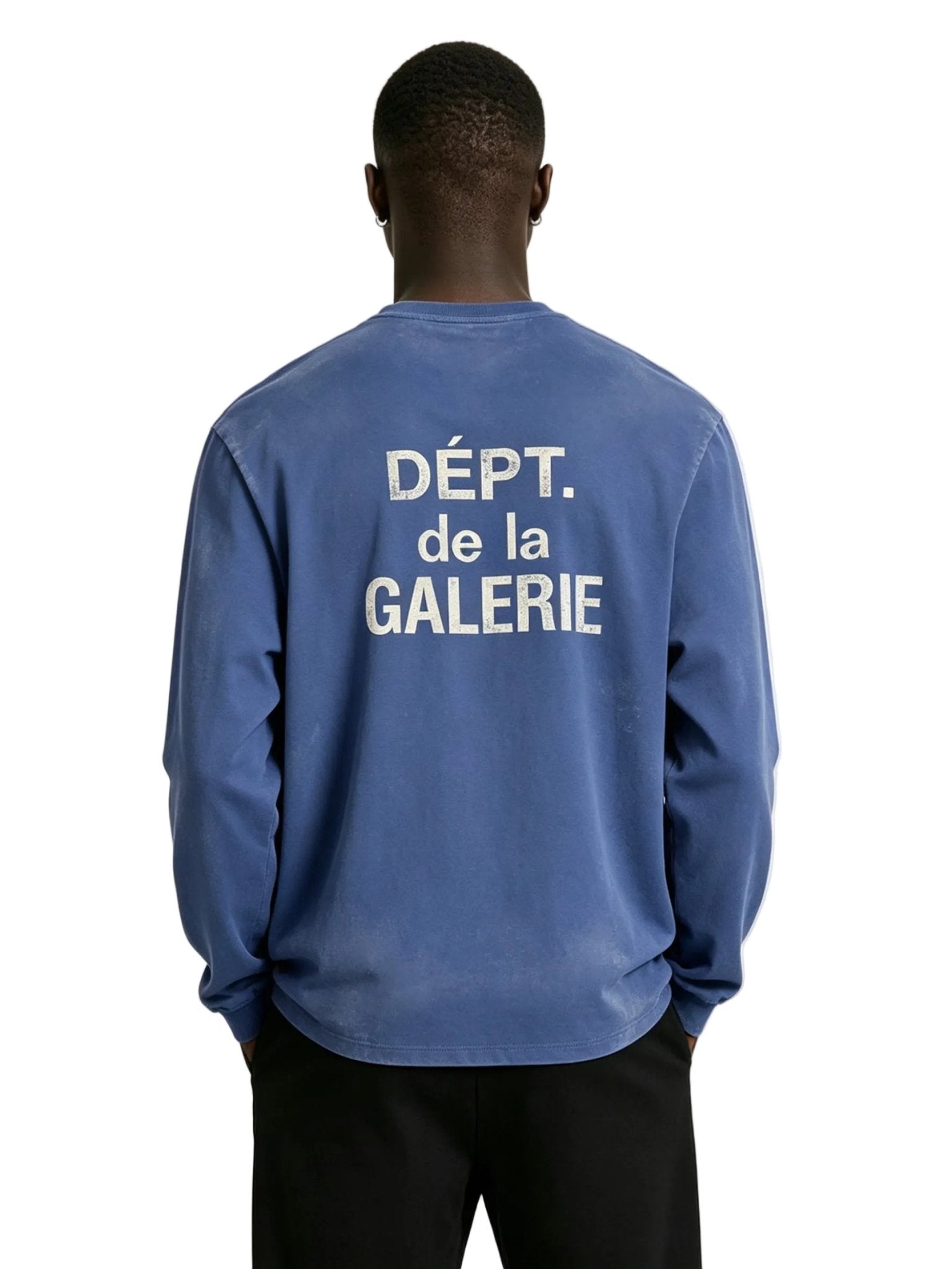 Gallery Dept. French Long - Sleeve Tee Navy - Afewvibe