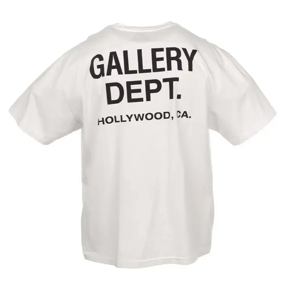 Gallery Dept. Souvenir T-Shirt White Black - Afewvibe