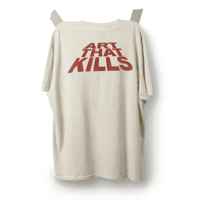 Gallery Dept. Work in Progress Only Way Out Tee Vintage White - Afewvibe