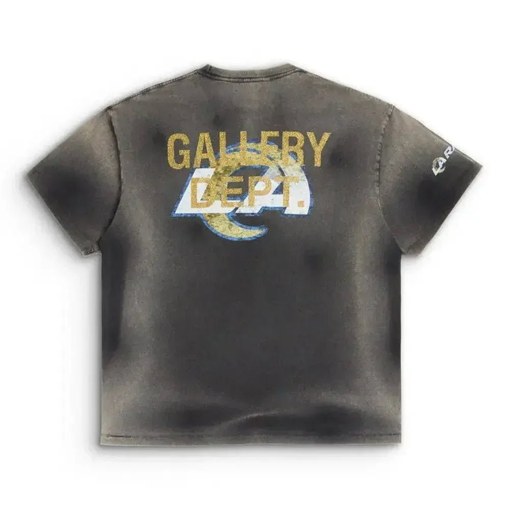 GALLERY DEPT. x LA Rams Sunfaded Tee Black - Afewvibe