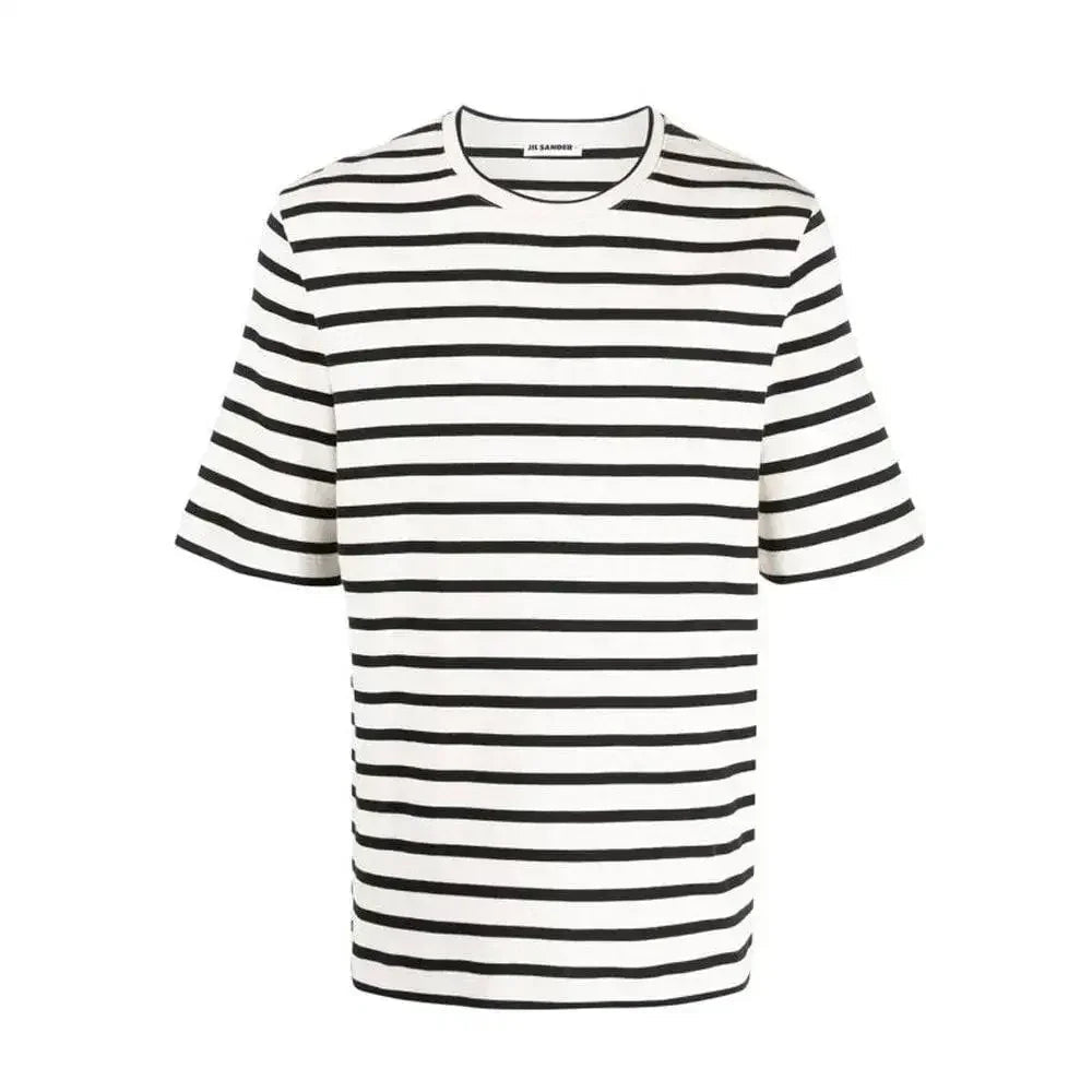 Jil Sander Stripe Print T-Shirt - Afewvibe