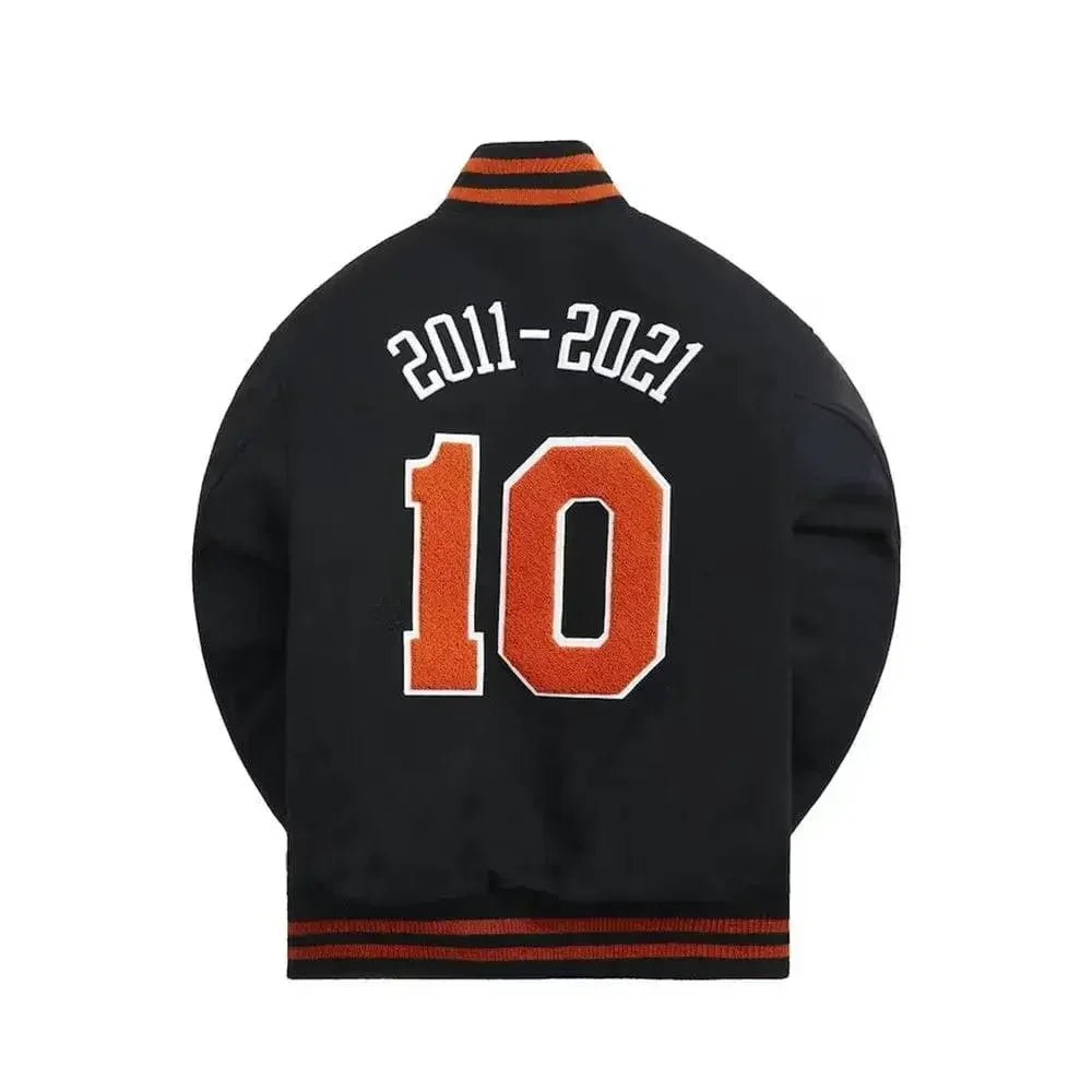 Kith New York Knicks Varsity Jacket Black - Afewvibe