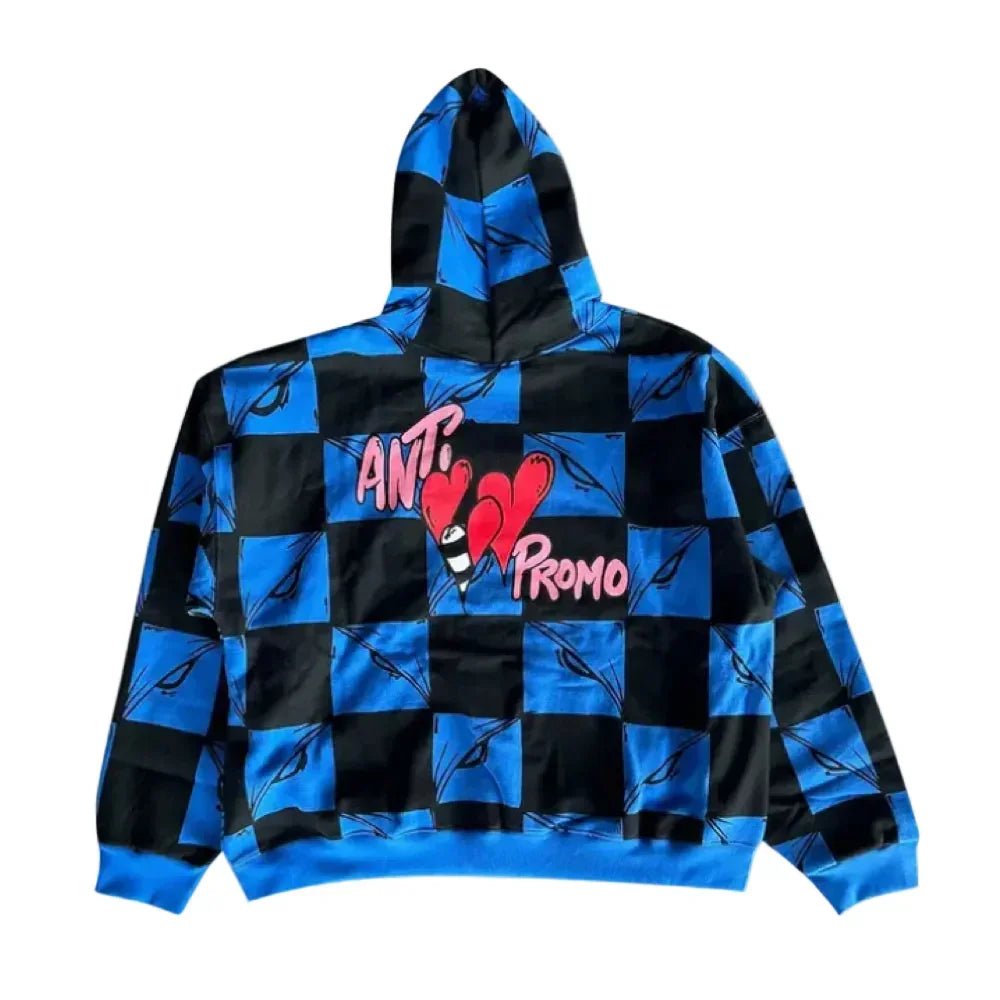 Matty Boy Anti Promo 99 Eyez Hoodie Black Blue - Afewvibe