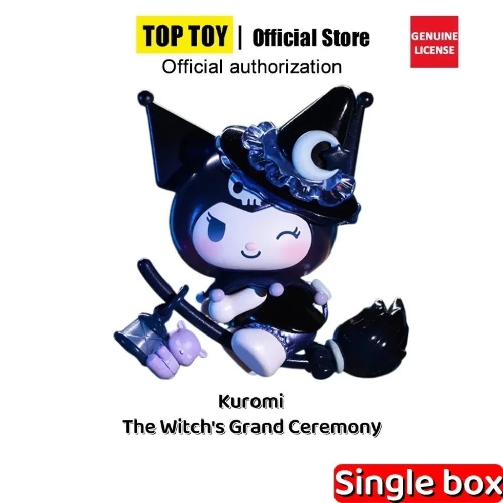 MIniso TOPTOY Kuromi Witch's Festival Series Blind Box Halloween Trendy Play Girls Gift Figure - Afewvibe