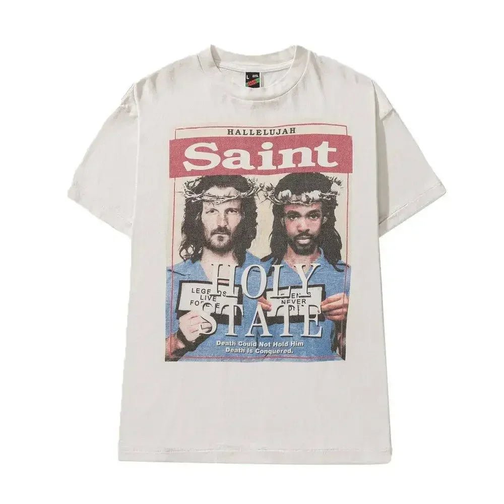 Saint Michael x Denim Tears Holy State T-shirt - Afewvibe