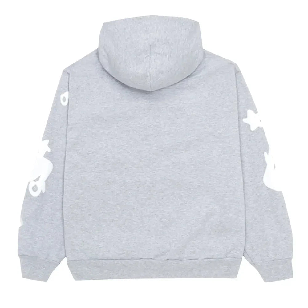 Sp5der Beluga Hoodie Grey - Afewvibe