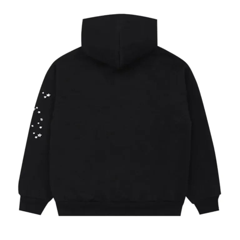 Sp5Der Og Web Hoodie Black - Afewvibe