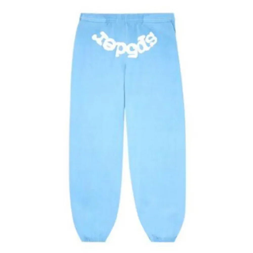 Sp5der Worldwide Sweatpant Sky Blue - Afewvibe