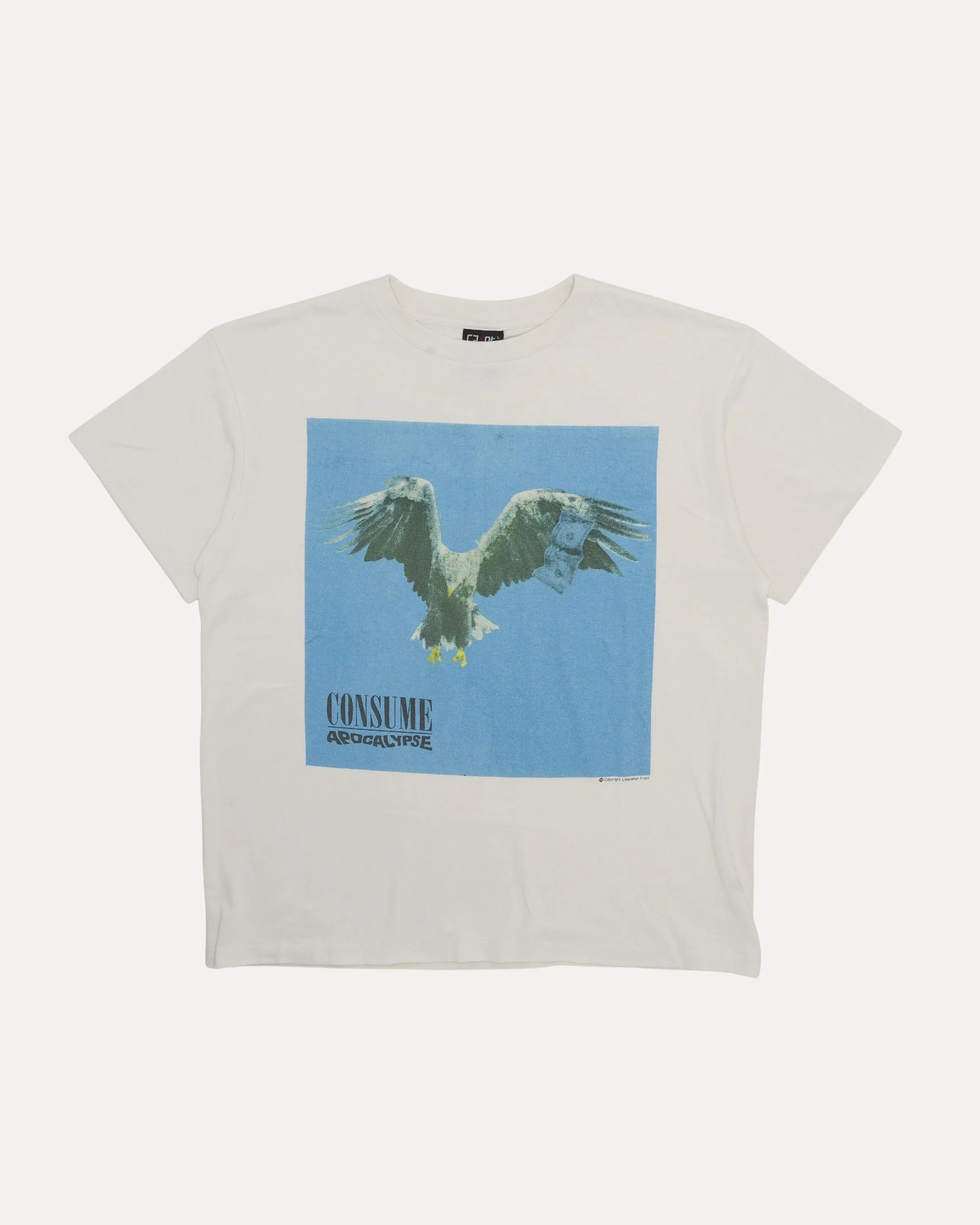 Saint Michael 'Consume' White Tee — Care, Fabric & Photo Guide - Afewvibe