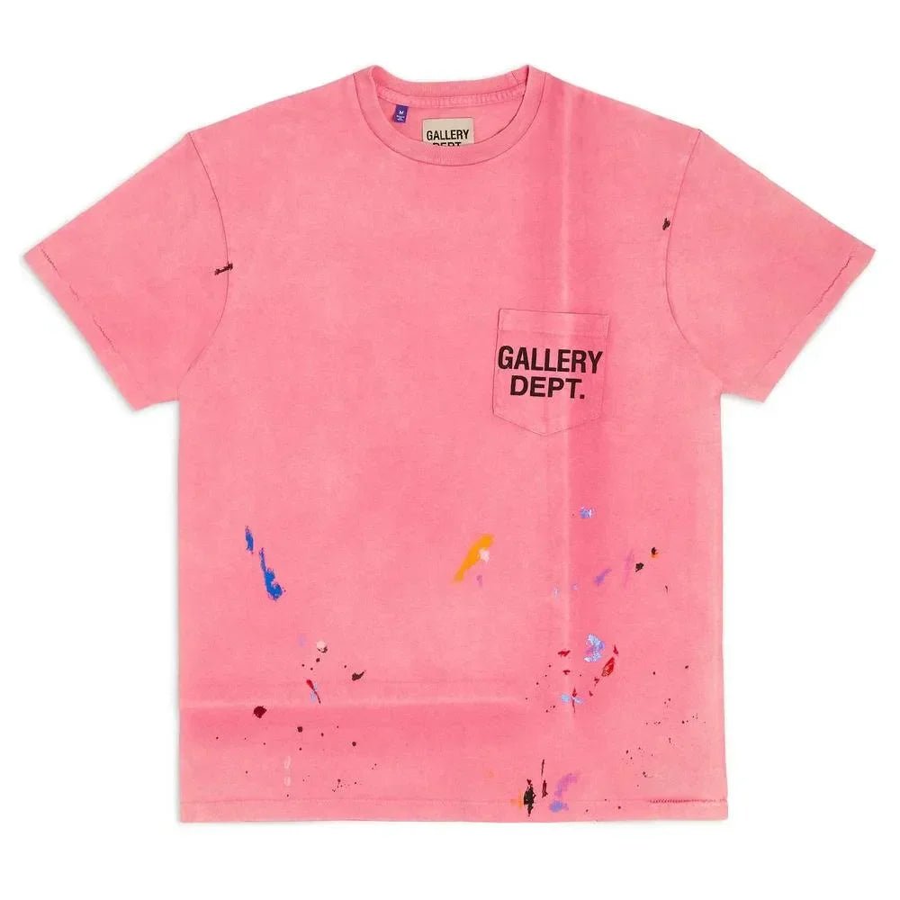 Where to buy Gallery Dept. Vintage Logo Painted Tee Salmon - Afewvibe