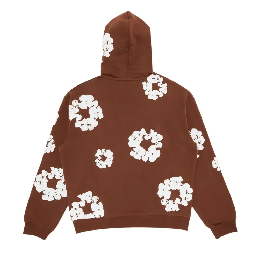 Denim Tears The Cotton Wreath Sweatshirt Brown - Afewvibe