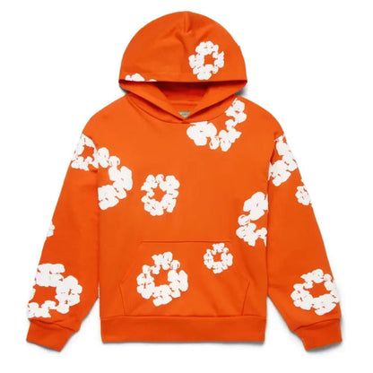 Denim Tears The Cotton Wreath Sweatshirt Orange - Afewvibe