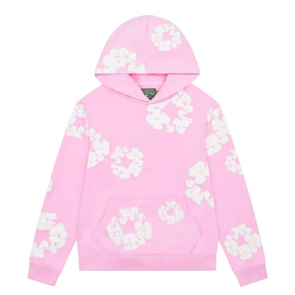 Denim Tears The Cotton Wreath Sweatshirt Powder Pink - Afewvibe