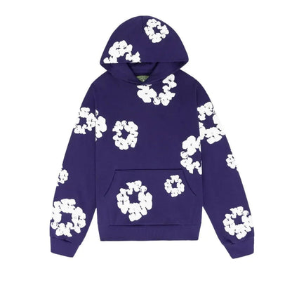 Denim Tears The Cotton Wreath Sweatshirt Purple - Afewvibe