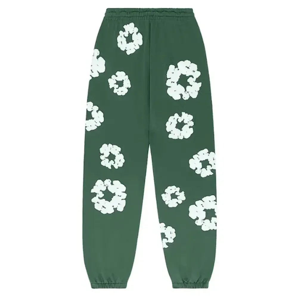 Denim Tears The Cottonwreath Sweatpants Green - Afewvibe