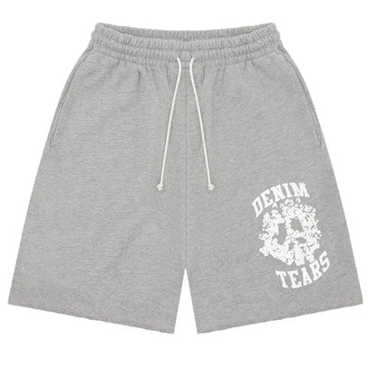Denim Tears University Shorts Grey - Afewvibe