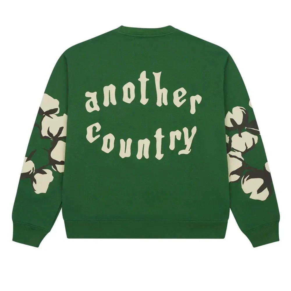 Denim Tears xCPFM Cactus Tears Crewneck Green - Afewvibe