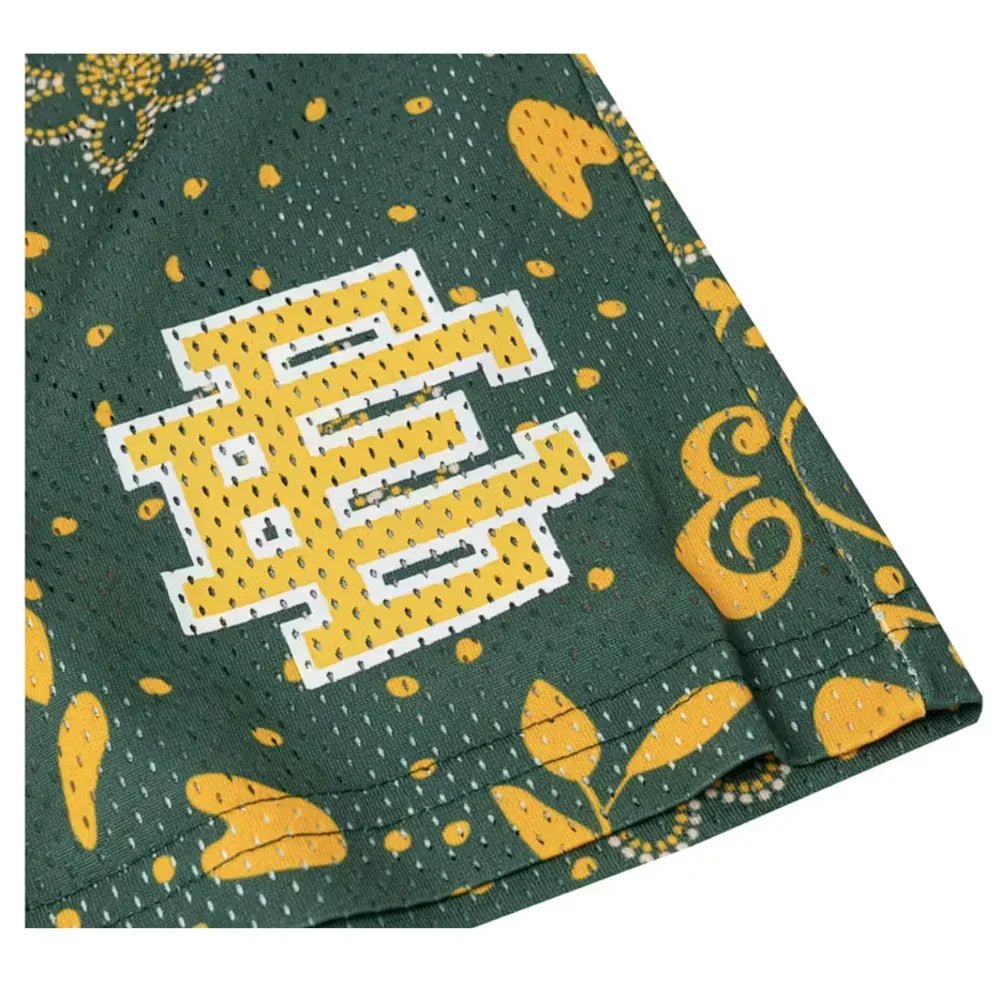 Eric Emanuel EE Basic Short Green Paisley - Afewvibe