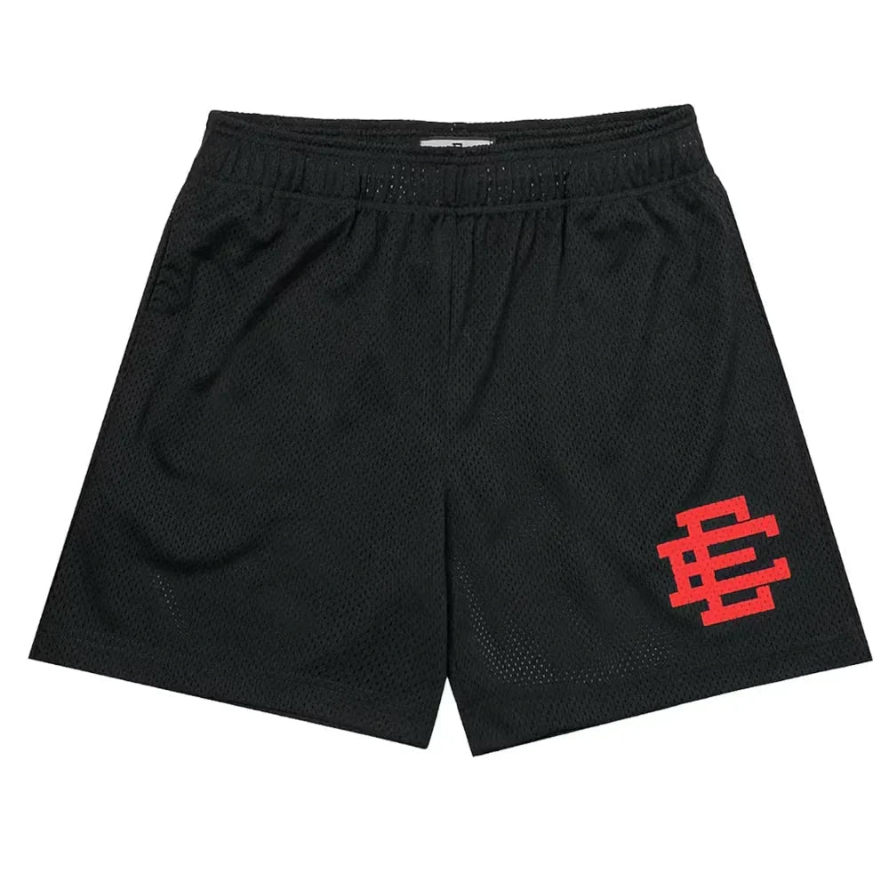 Eric Emanuel EE Basic Short (SS22) Black/Red - Afewvibe