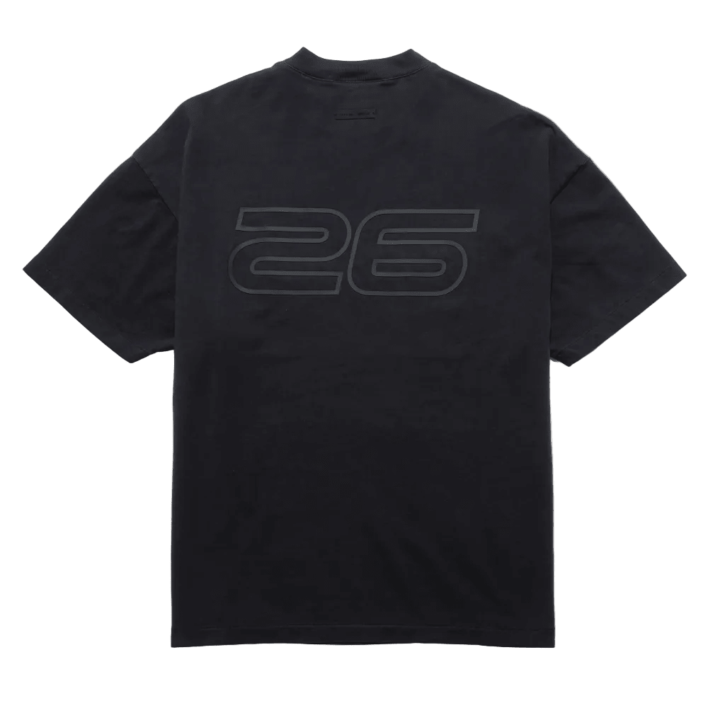 Fear of God Essentials 90s Short Sleeve Tee Vintage Black - Afewvibe