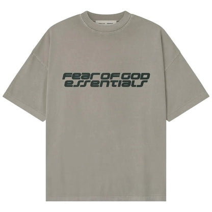 Fear of God Essentials 90s Tee Smoke Grey - Afewvibe