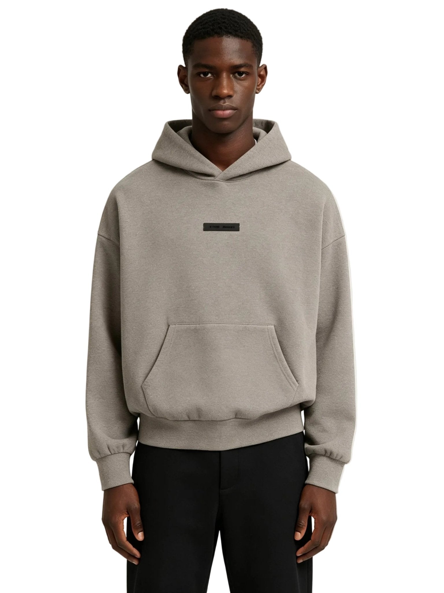 Fear of God Essentials Classic Fit Fleece Hoodie Homestead Heather - Afewvibe