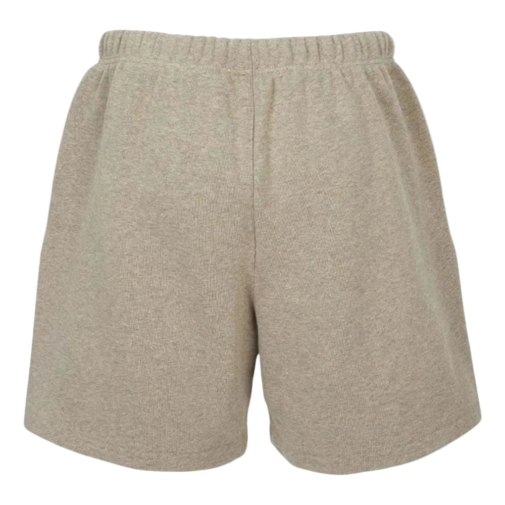 Fear of God Essentials Classic Fleece Sweatshort Homestead Heather - Afewvibe
