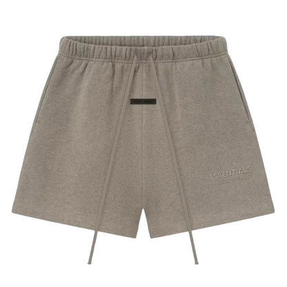 Fear of God Essentials Classic Fleece Sweatshort Homestead Heather - Afewvibe